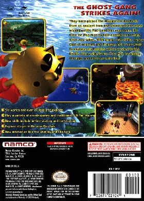 Pac-Man World 2 (Player's Choice) box cover back